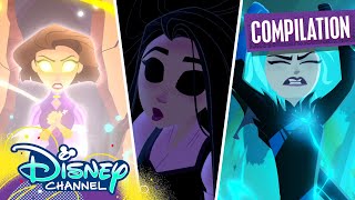 Every Incantation Compilation  Rapunzels Tangled Adventure  Tangled The Series  disneychannel [upl. by Retse]