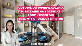 Mieszkanie na sprzedaż ŁódźTeofilów Biuro nieruchomości Łódź  ciodnieruchomosci [upl. by Gibby]