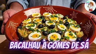 🛑 Bacalhau à Gomes de Sá com Requeijão 🛑 [upl. by Alten]