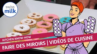 Comment faire des miroirs  Vidéo de cuisine  Swissmilk 2015 [upl. by Akirahc]