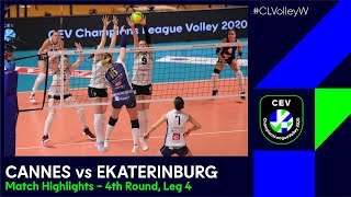 CLVolleyW  RC CANNES vs UralochkaNTMK EKATERINBURG  Match Highlights [upl. by Lokkin]