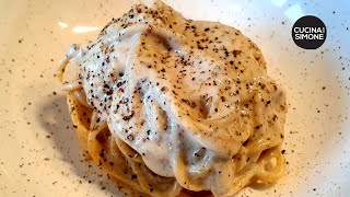 Spaghetti Cacio e Pepe  Con questa ricetta vi verranno sempre cremosi [upl. by Dibbrun277]