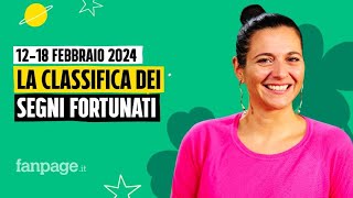 Oroscopo la classifica dei segni più fortunati della settimana dal 12 al 18 febbraio 2024 [upl. by Ravi379]