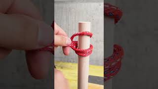 Denken Sie an diesen Trick Einfacher Knoten zum Seil befestigen knoten knot seil lifehack tip [upl. by Biles]