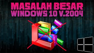 MASALAH BESAR WINDOWS 10 UPDATE 2004 dan CARA FIX BUG  defragment [upl. by Enyedy]