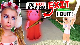 PIGGY Made Me RAGE QUIT In Piggy Roblox [upl. by Aohsoj710]