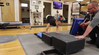 6 year old Paige a bilateral hemipelvectomy amputee doing CrossFit [upl. by Intosh]