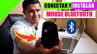 Como Conectar y Instalar un Mouse Bluetooth a una Laptop  Windows 10 [upl. by Nnylekoorb]