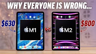 M1 vs M2 iPad Pro 2022  ULTIMATE Comparison [upl. by Nelg]