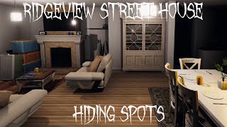 UPDATED Hiding Spots on Ridgeview Road House  Phasmophobia v0611 [upl. by Odnamra407]