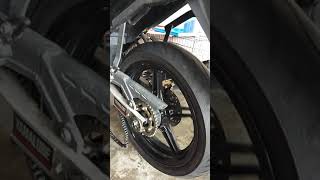 Yamaha FZ150i  Modified rim y15 masuk pada motor fz150i oleh Apai XX Machine [upl. by Ennairol]