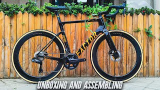 Unboxing and Assembling the Factor O2 Bike  A StepbyStep Guide [upl. by Kahlil913]