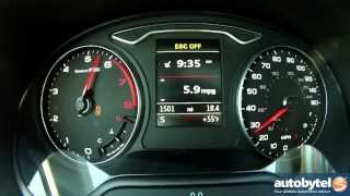 2015 Audi A3 060 MPH Acceleration Test Video 20 Turbo Quattro DSG [upl. by Ilaw]