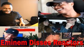 Reactors Reacting to Eminem Chloraseptic remix REACTION COMPILATION [upl. by Alicec962]