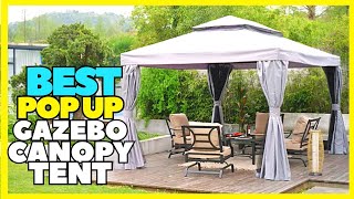 Top 5 Best Pop Up Gazebo Canopy Tent For Outdoor In 2023 [upl. by Anerda790]