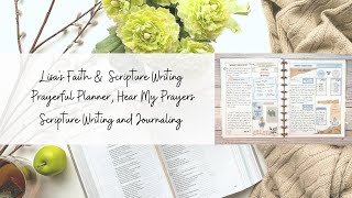 Ephesians 413 Hear My Prayers  Prayerful Planner Scripture Writing and Journaling Prompt [upl. by Chrissa734]