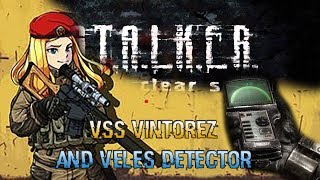 STALKER Clear Sky PC How to find the VSS Vintorez Sniper and Veles Detector in the Swamps [upl. by Melgar]