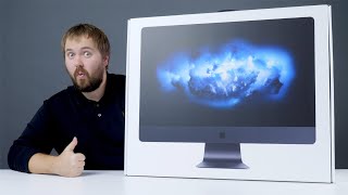 Распаковка iMac Pro  самого мощного компьютера Apple в истории [upl. by Leamiba]