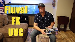 Fluval FX UVC Inline Clarifier Unboxing and Installation fluval aquarium [upl. by Anikram]