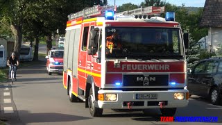 Feuer auf dem Erbacher Wiesenmarkt  mehrere Verletzte Großübung von Feuerwehr und DRK in Erbach [upl. by Reckford765]