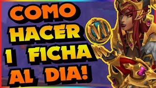 🔥LAS MEJORES FORMAS DE HACER UNA FICHA AL DIA EN WORLD OF WARCRAFTDANTAESwarcraft [upl. by Sukul]