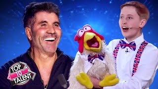 Best Ventriloquists on Got Talent [upl. by Aniar]