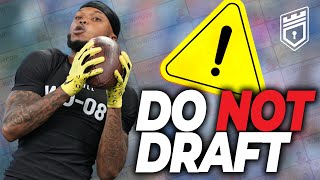 These Rookies Will RUIN YOUR ROOKIE DRAFT Do NOT Draft Them  Dynasty Fantasy Football 2024 [upl. by Volpe]