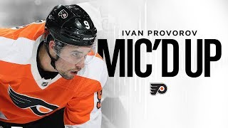 Flyers Micd Up Ivan Provorov [upl. by Ellenar]