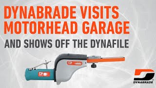 Dynabrade visits Motorhead Garage with the Dynafile [upl. by Junna]