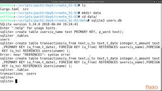 Learn Rust in 7 Days  Introduction to SQLite  packtpubcom [upl. by Lleryt]