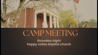 HVBC Camp Meeting 2024 Thursday Night [upl. by Latsyc]