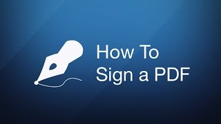 How To Sign a PDF on Mac [upl. by Eiroc]