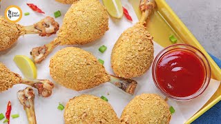 Chicken Cheese Drumsticks  Ramadan Special Recipe by Food Fusion [upl. by Delwin594]