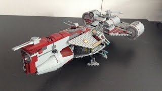 TimeLapse build  LEGO Star wars 7964 Republic Frigate HD [upl. by Yhtak]