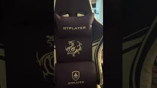 Overview of the GTPLAYER Gaming Chair with Bluetooth Speakers and Footrest [upl. by Garek820]