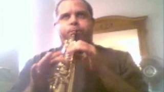 Ryan Burrage Sopranino Saxophone [upl. by Arikahc]