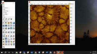 Easy way to measure the surface roughness Root Mean Square RMS of AFM image using Gwyddion [upl. by Anavas]