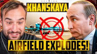 Khanskaya Airfield in Russia was Destroyed by Ukrainian Drones  Ukraine War Update [upl. by Ahola151]