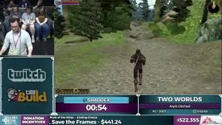 Two Worlds by Shaddex in 226  SGDQ 2016  Part 125 [upl. by Aihsyak306]