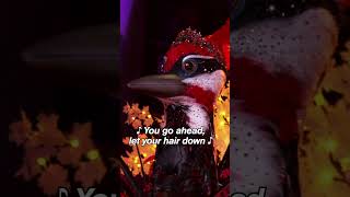 woodpecker NAILS her performance of “put your records on” 🔥themaskedsinger [upl. by Cutcliffe]