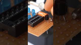 7 segment display  home made led circuit  electronics projects [upl. by Marbut]