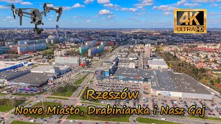 Rzeszów z lotu ptaka  wiosenne panoramy Nowego Miasta Drabinianki i Naszego Gaju dron4K Mini4Pro [upl. by Palmira555]