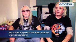 Uriah Heep Touring Fans And The Internet [upl. by Leahcimsemaj]