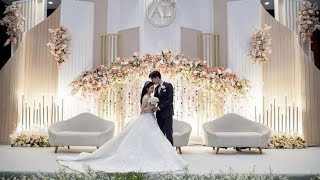 Latest Wedding Stage Decoration Ideas 2024  Latest Reception Decoration Ideas 2024 Trending Fashion [upl. by Asinla]