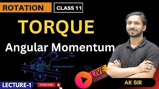 Rotation Motion Class 11  Torque Class 11 physics  Angular Momentum  Angular Momentum Physics [upl. by Enovad872]