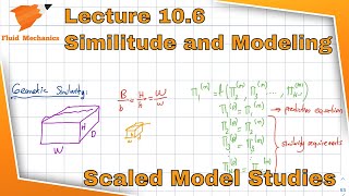 Fluid Mechanics 106  Similitude and Modeling Scaled Model [upl. by Mika]