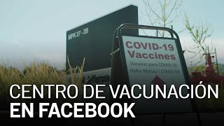 Oficinas de Facebook funcionarán como centro de vacunación en Menlo Park [upl. by Ananna462]