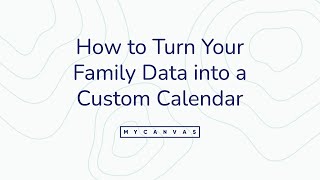 Webinar How to Turn Your Ancestry Data into a Family History Wall Calendar [upl. by Aseela]