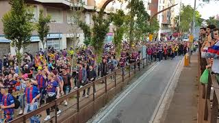 CORTEO BOIXOS NOIS FCB VS RMCF 652018 [upl. by Aurea23]