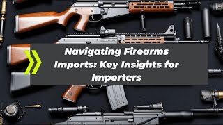 quotNavigating Firearms Imports Key Insights for Importersquot [upl. by Johnny525]